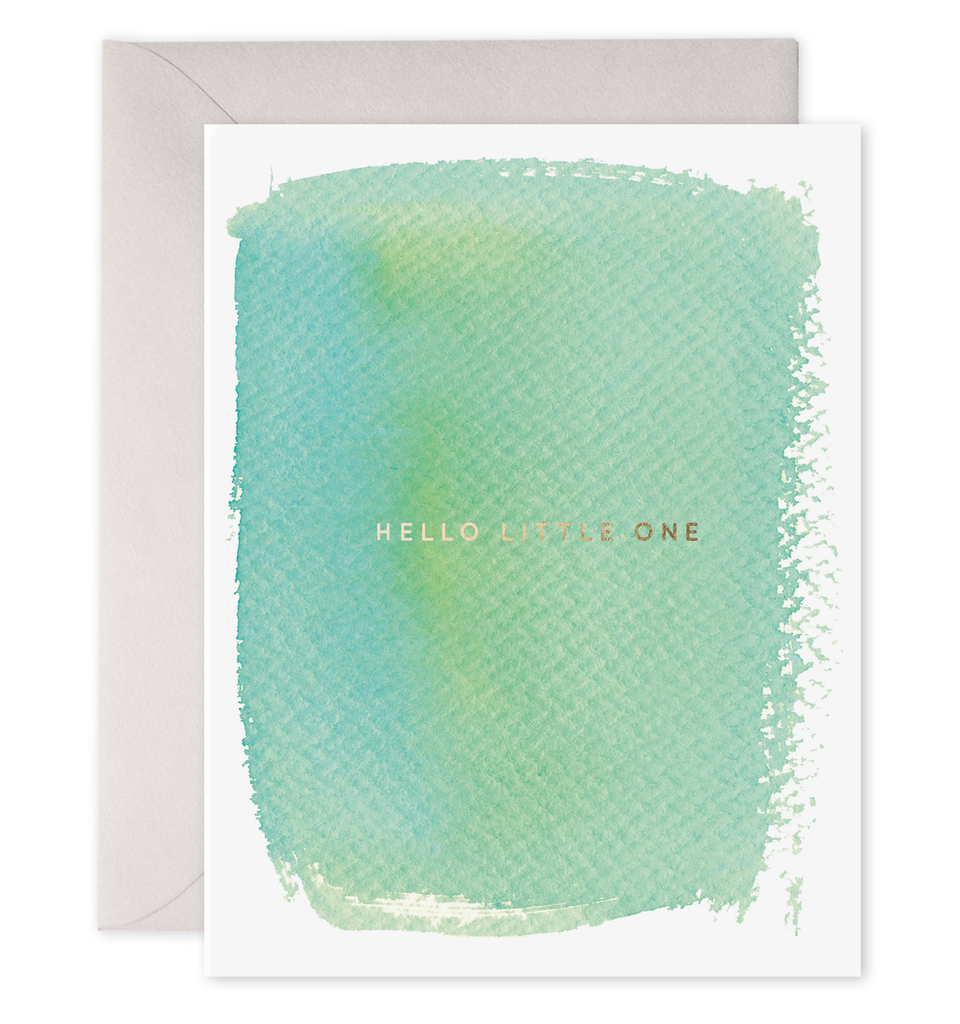 Hello Little One | New Baby Greeting Card