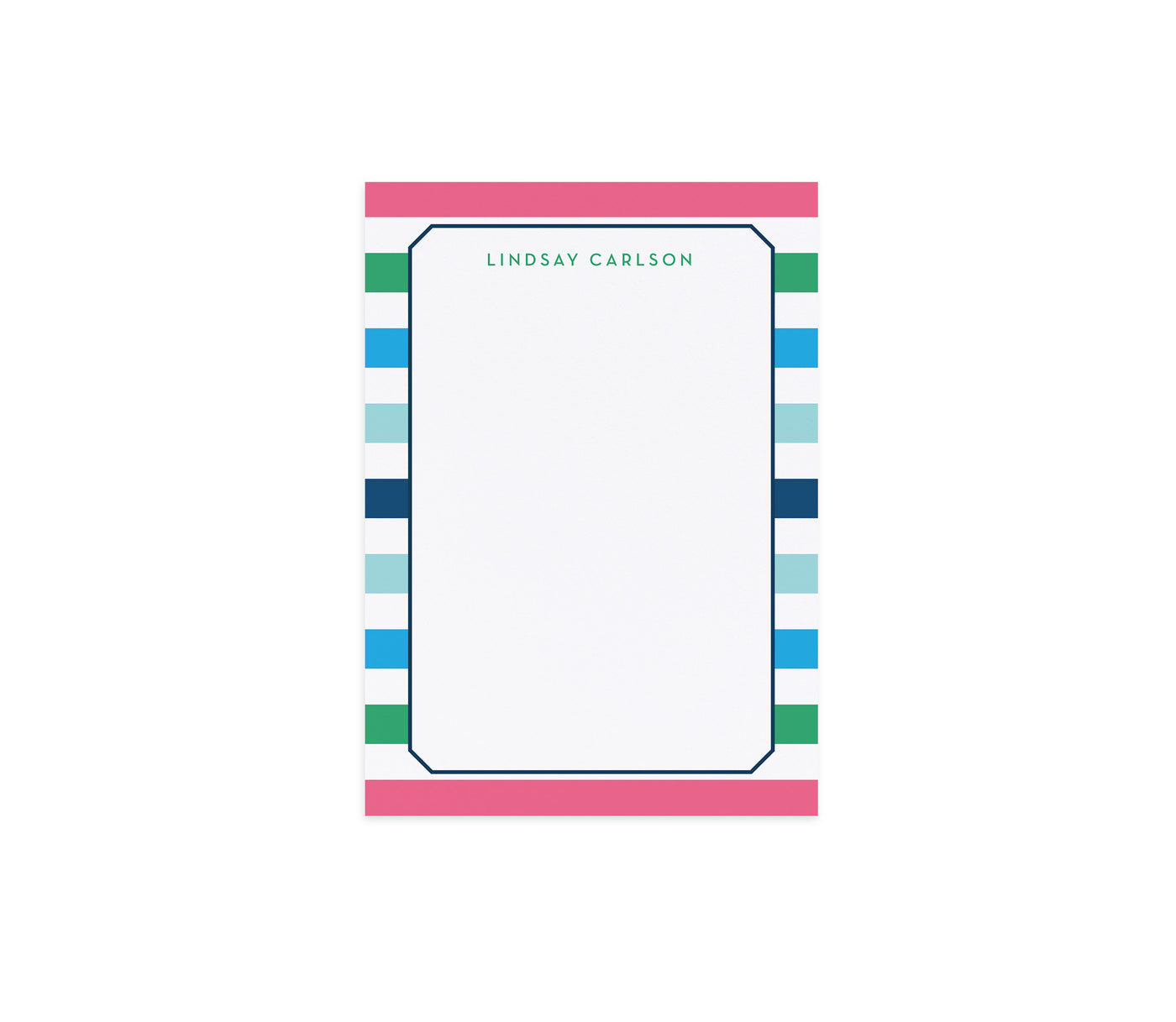 Colorful Stripe Notepad