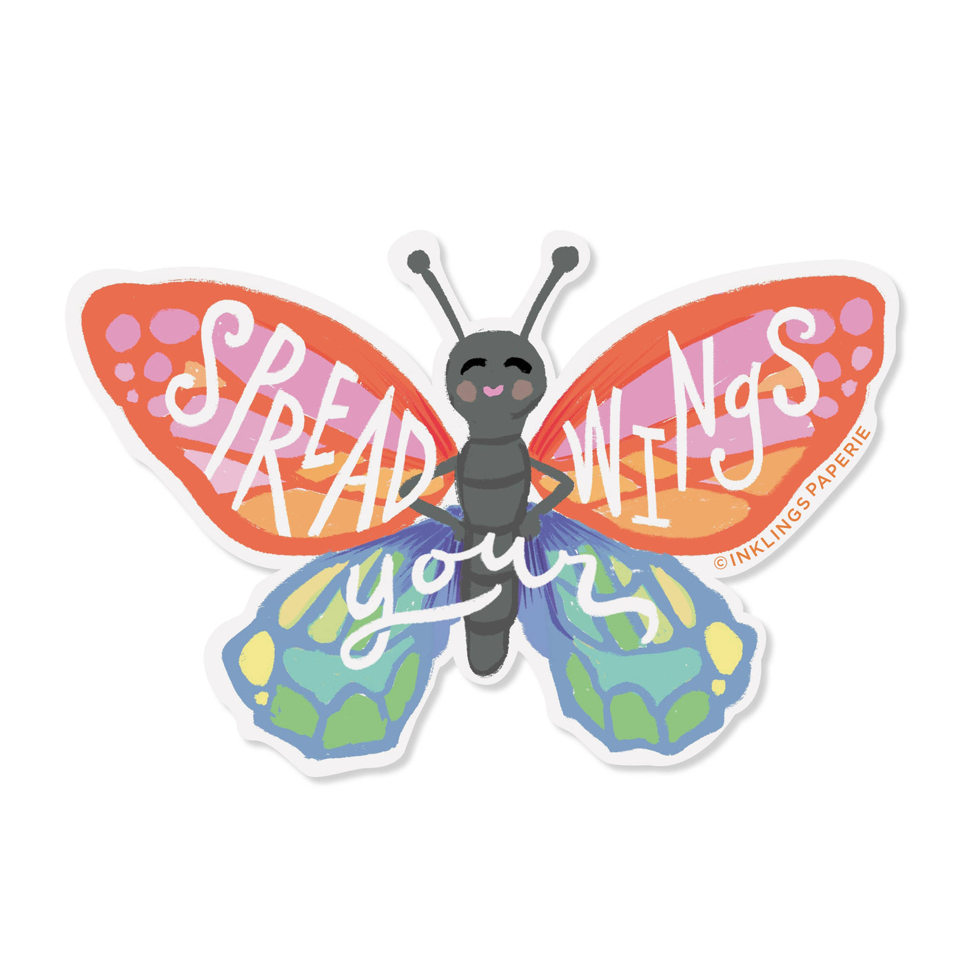 Butterfly Spread Your Wings Sticker