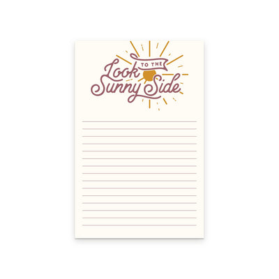 Sunny Side To Do Notepad