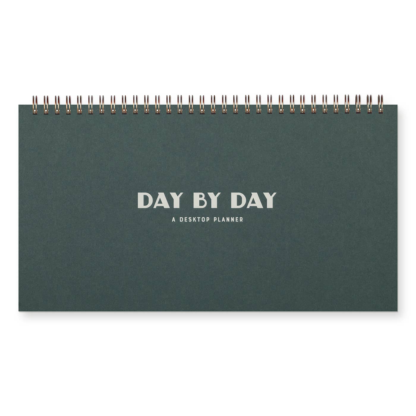 Day By Day Undated Weekly Planner - Forest Green