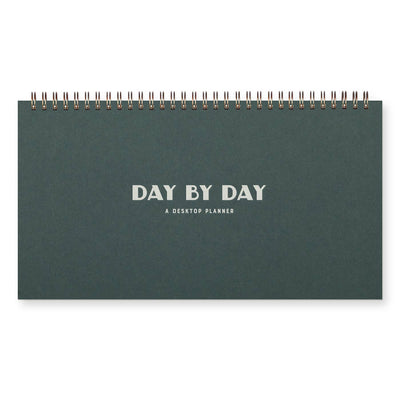 Day By Day Undated Weekly Planner - Forest Green