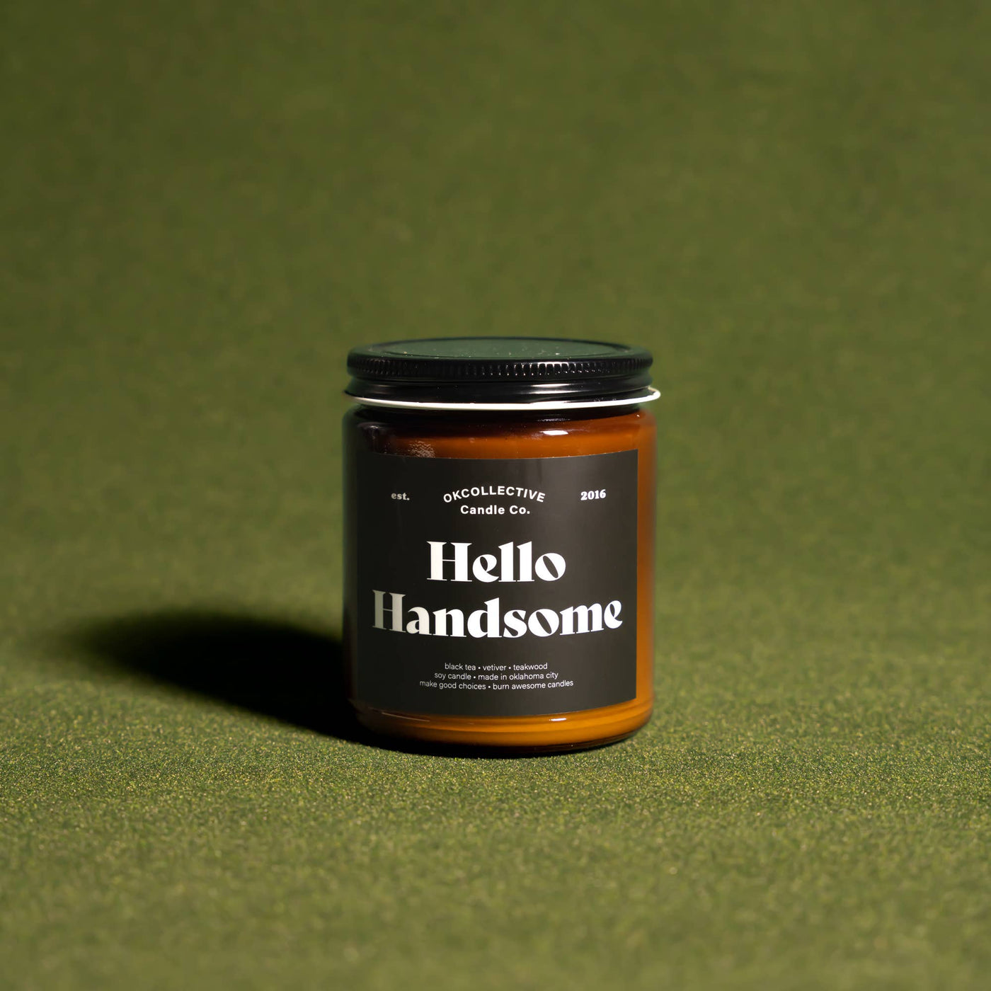 Hello Handsome 8oz Soy Candle