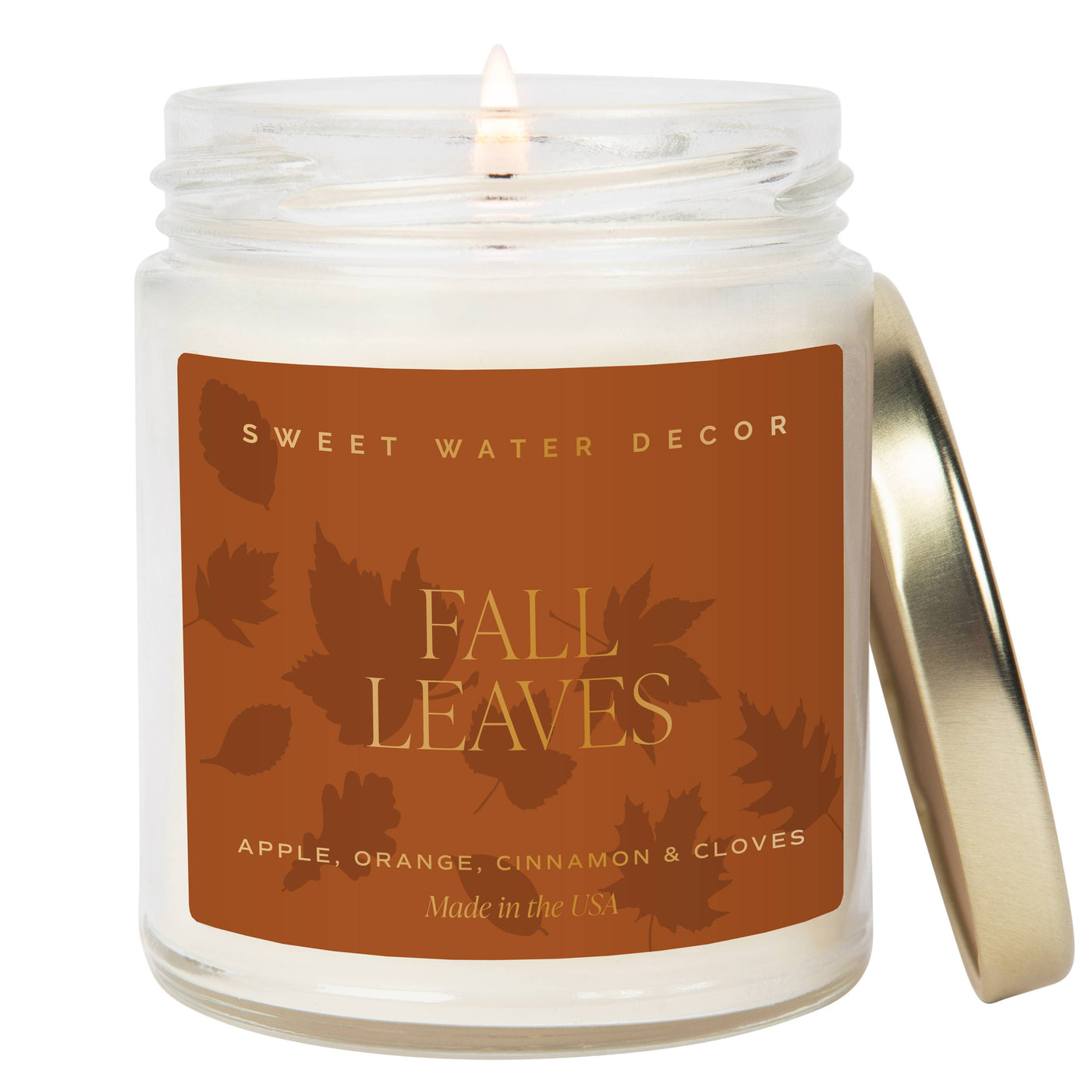 Fall Leaves Soy Candle