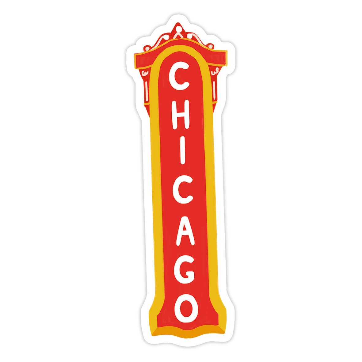 Chicago Vinyl Sticker