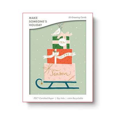 Gifting Sleigh: ‘Tis the Season, Boxed Holiday Cards