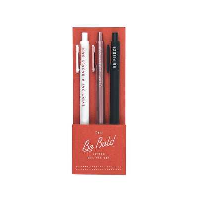 Be Bold Jotter Gel Pen, Set of 3