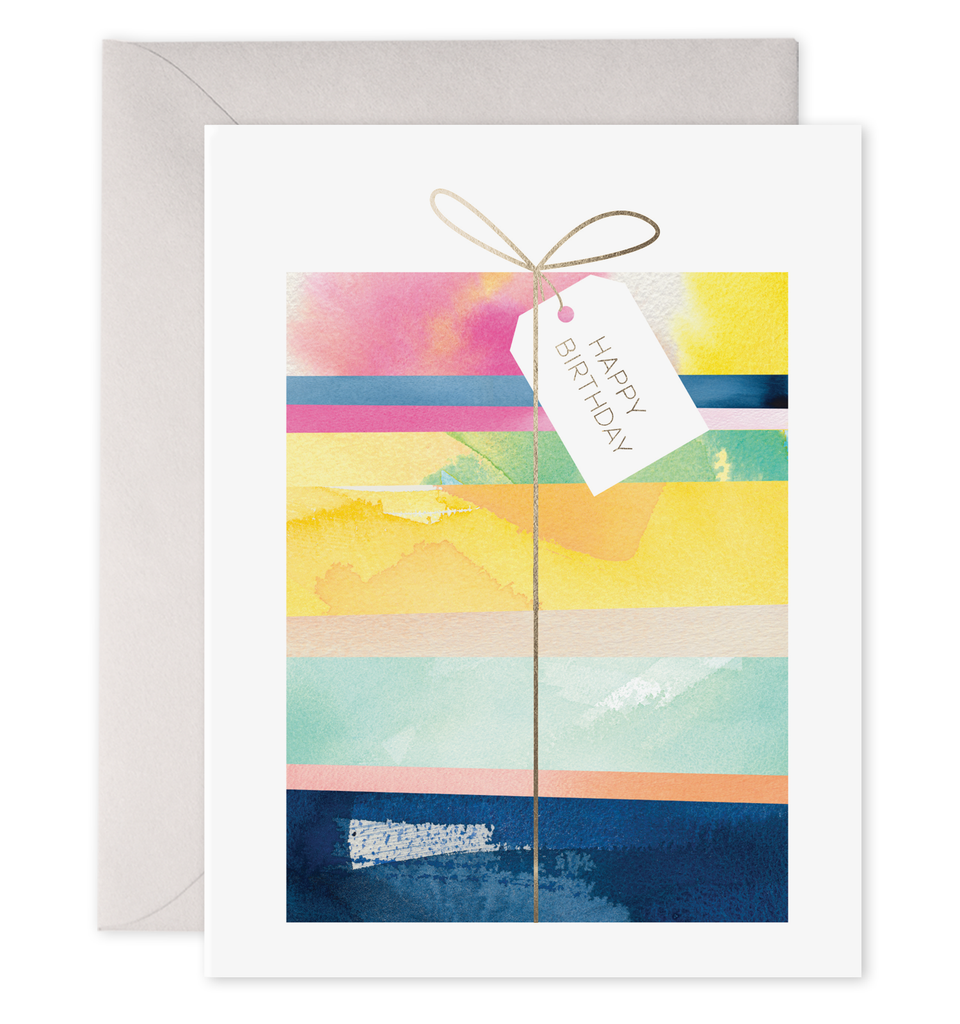 Giftwrapped Card | Birthday Greeting Card