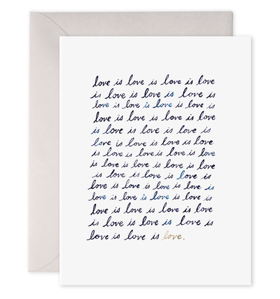 Love Is Love Greeting Card