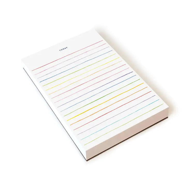 Multi Stripes Lined To Do Notepad