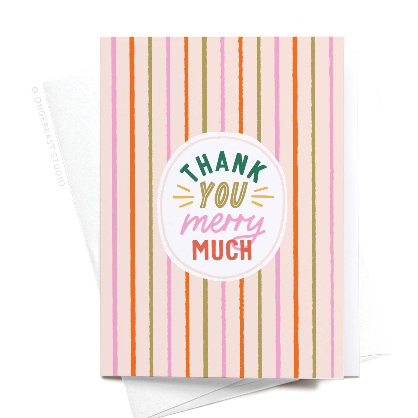 Thank You Merry Much Folded Notes, Set of 10