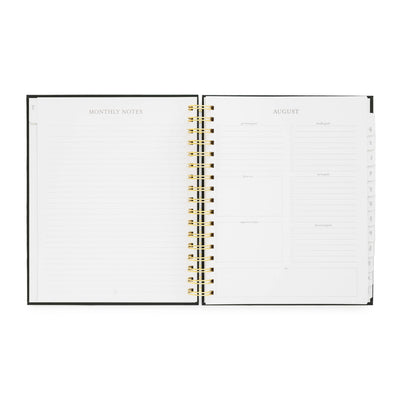 2024-2025 Black Spiral Academic Planner