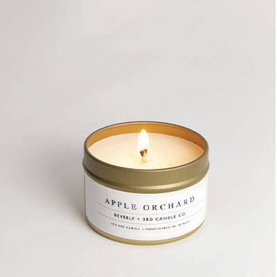 Apple Orchard 4oz Travel Tin - Soy Candle