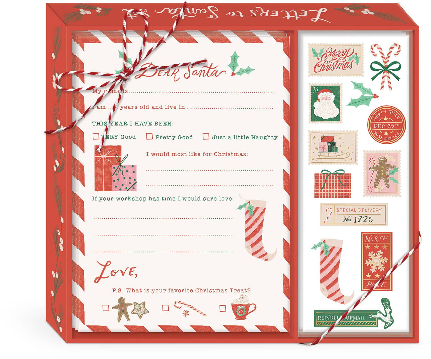 Santa Letter Kit