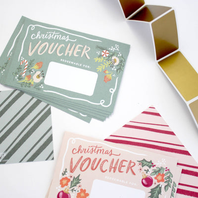 Scratch-off Christmas Vouchers