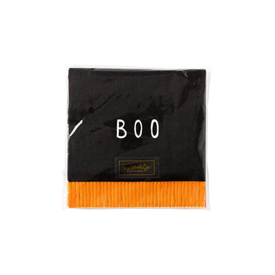 Boo Fringe Cocktail Napkin