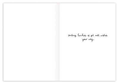 Vase of Flowers Get Well Card