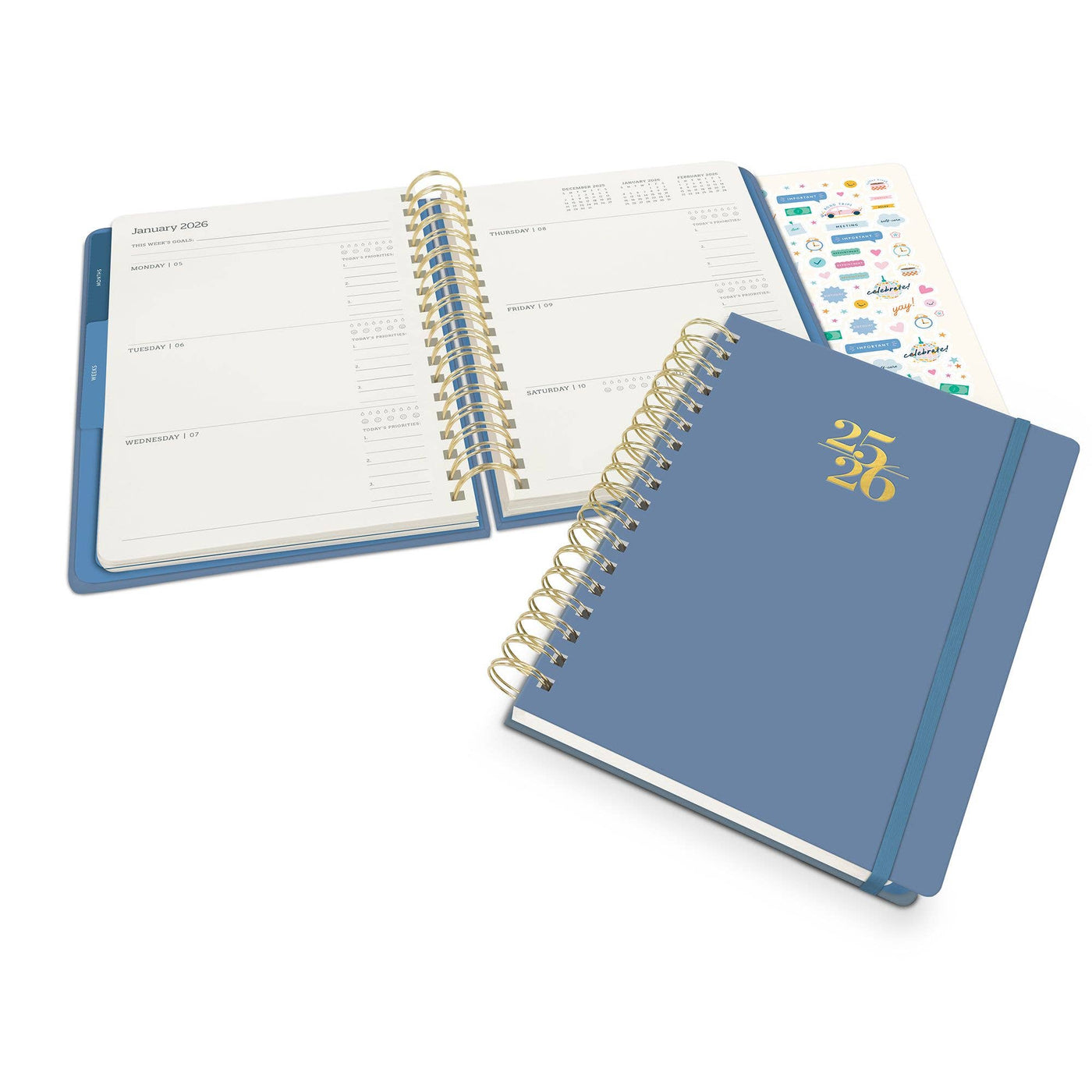Academic Planner - August 25 to December 26