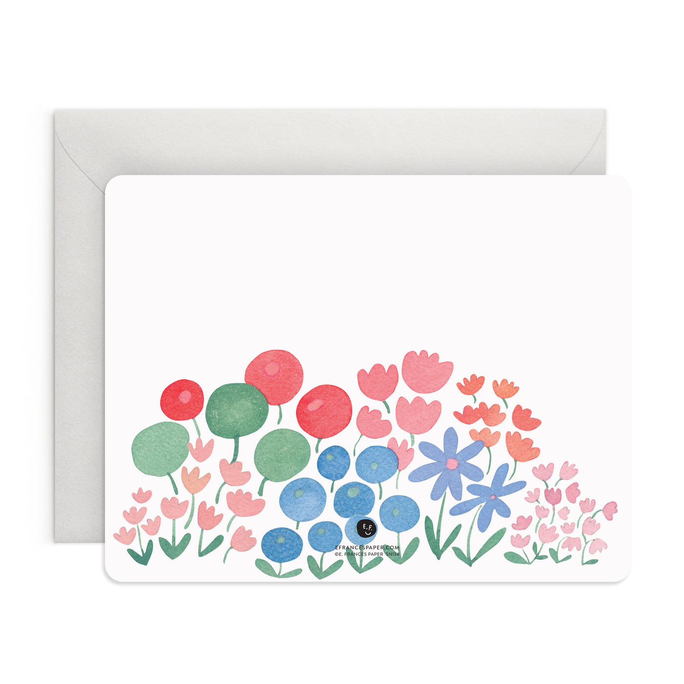 Flower Patch Flat Notes, Boxed set of 8 Notecards