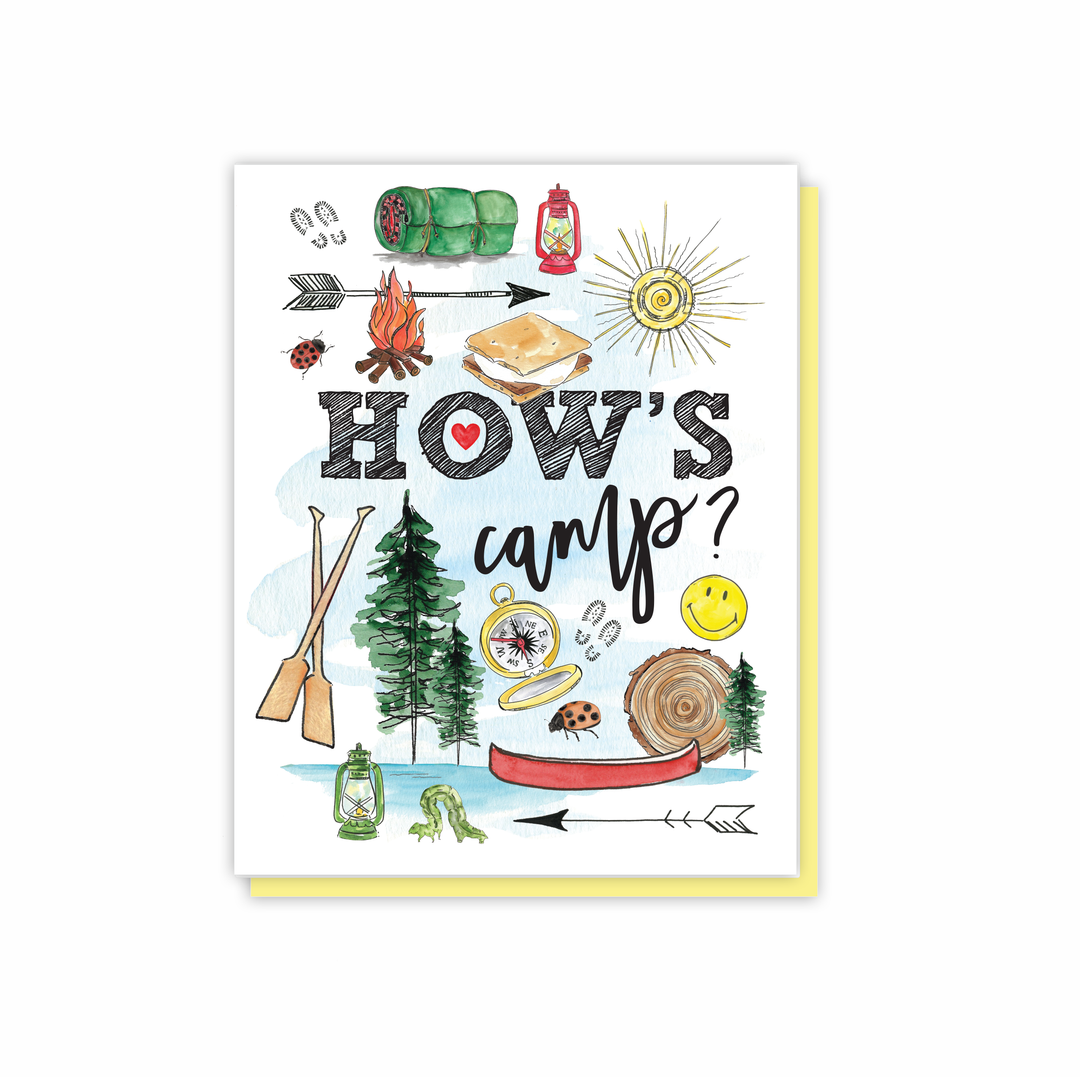 Sleep Away Camp Card