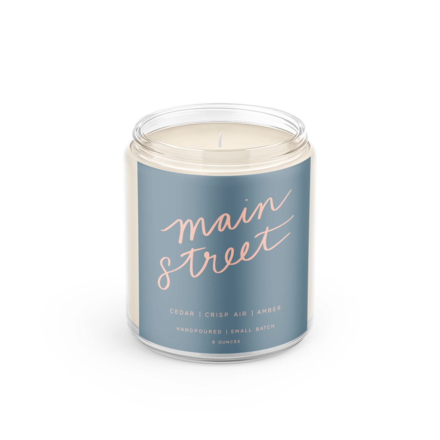 Main Street Soy Wax Hand-Poured Candle