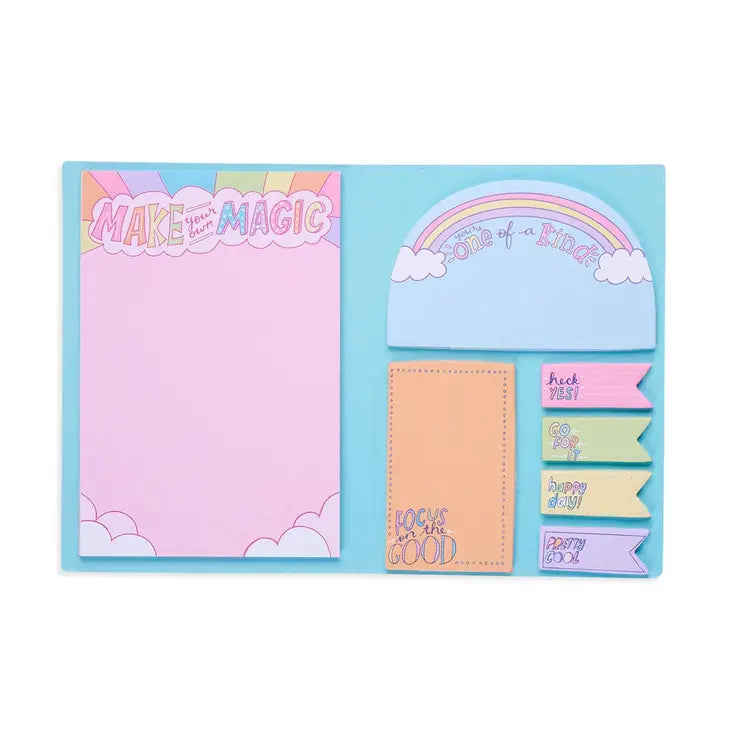 Side Notes Sticky Tab Note Pad - Make Magic