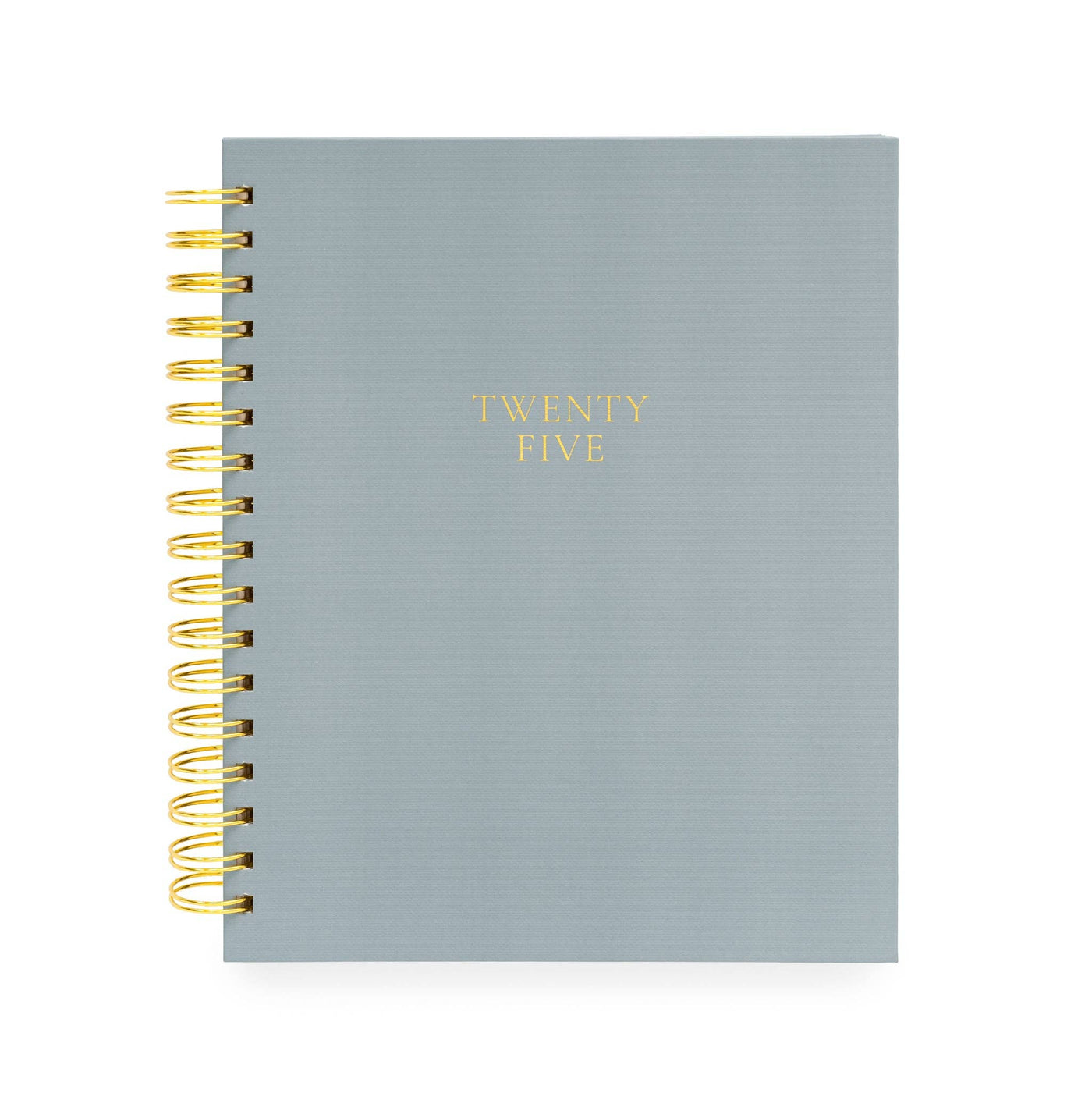 2025 Dusty Blue Signature Spiral Planner