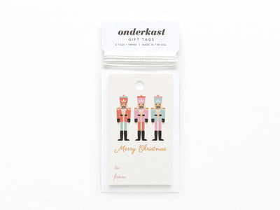 Merry Christmas Nutcracker Gift Tag