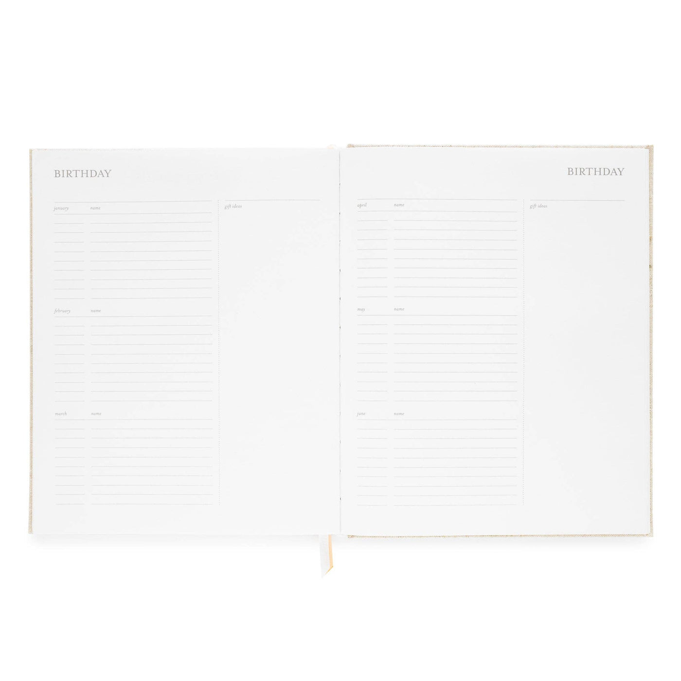 2026 Shoreline Stripe Desk Agenda