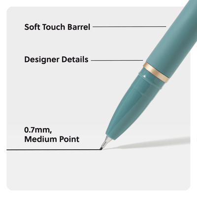 Soft Hues Felt Tip Pens, 3 Count