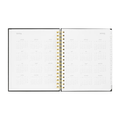 2024-2025 Black Spiral Academic Planner