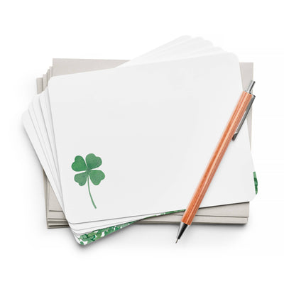 Shamrock Flat Notes – Boxed Set of 8 Notecards