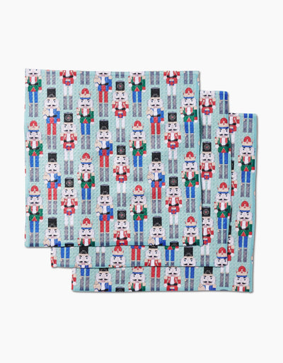 Nuts Cracking Dishtowel, 3 Pack