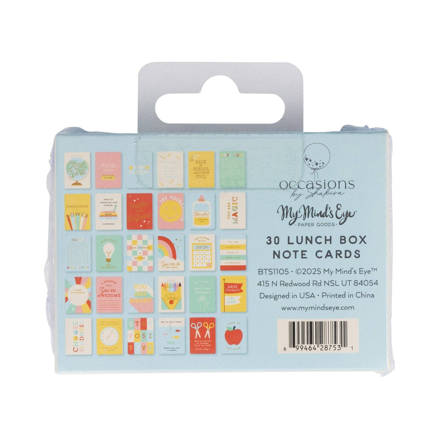 Lunch Box Cards, Cute + Colorful