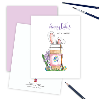 Fun Hoppy Easter Greeting Card