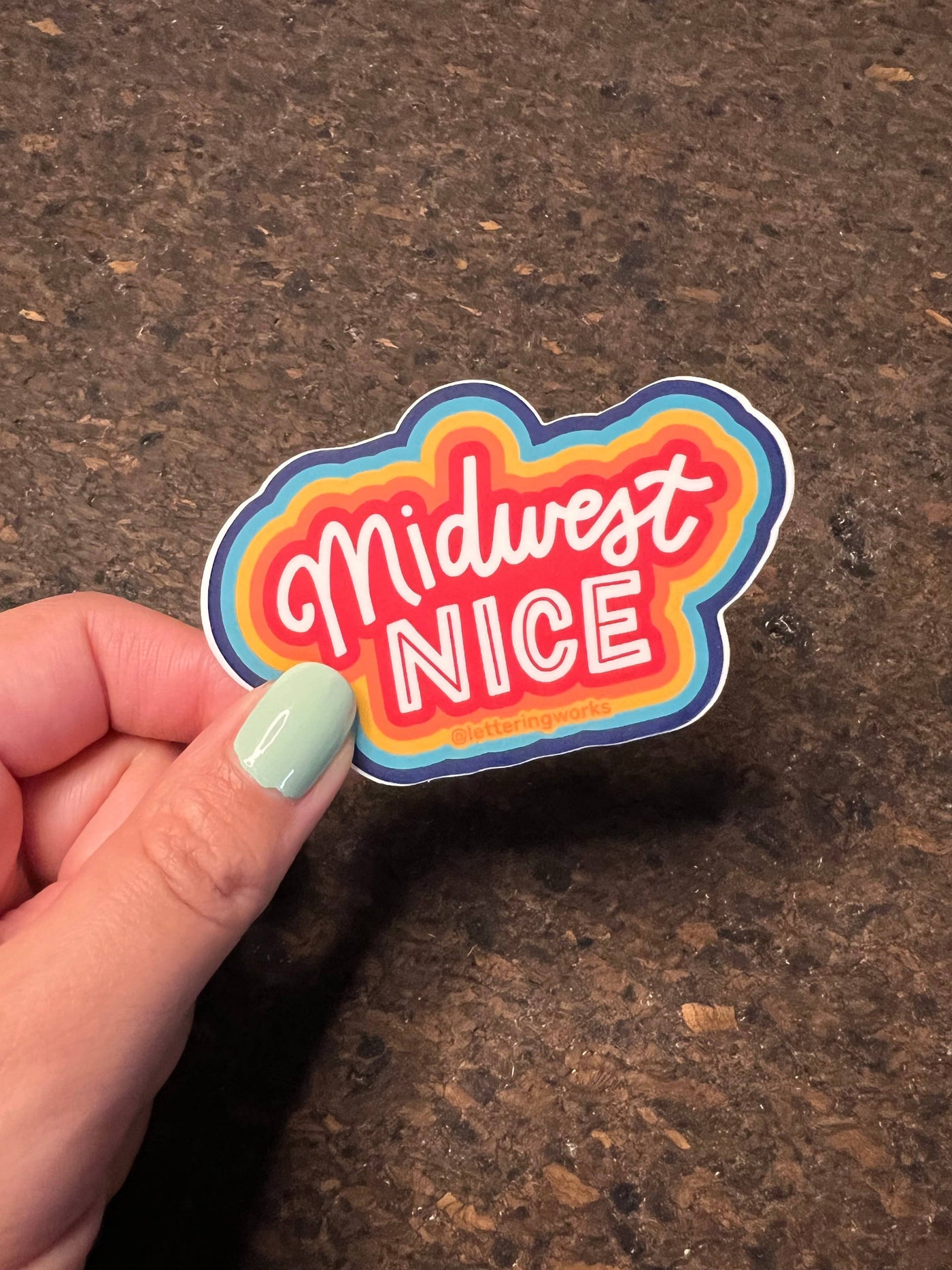 Midwest Nice Sticker