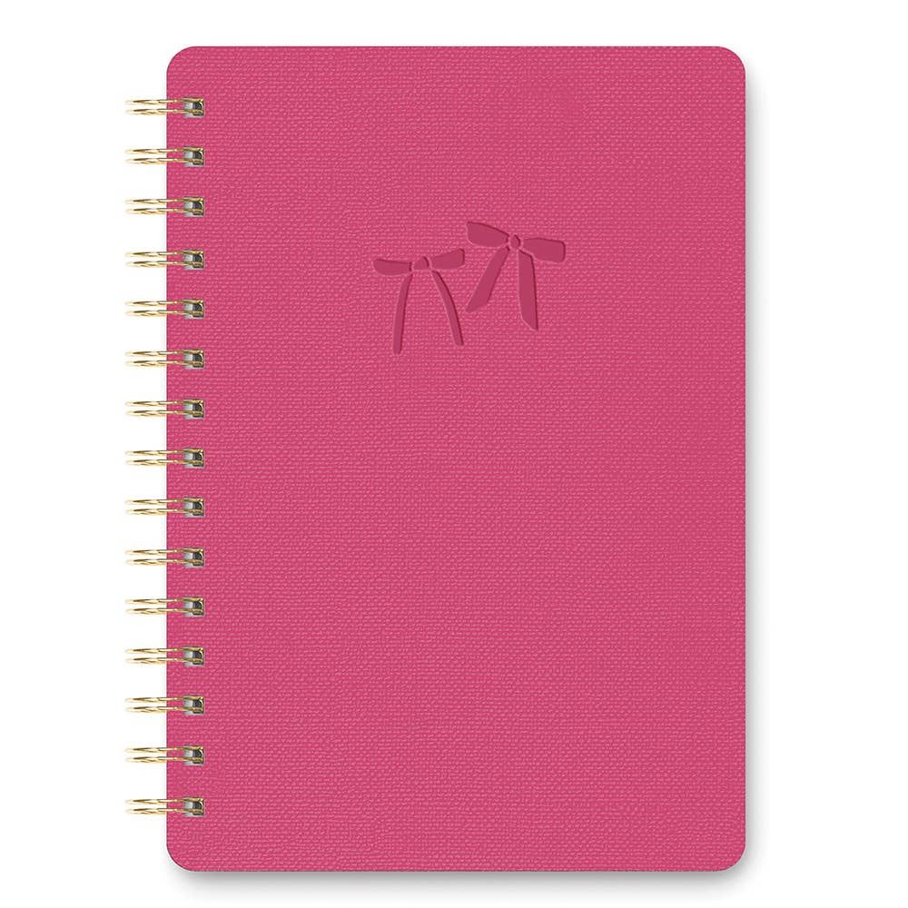 Put a Bow on It Magenta Notebook