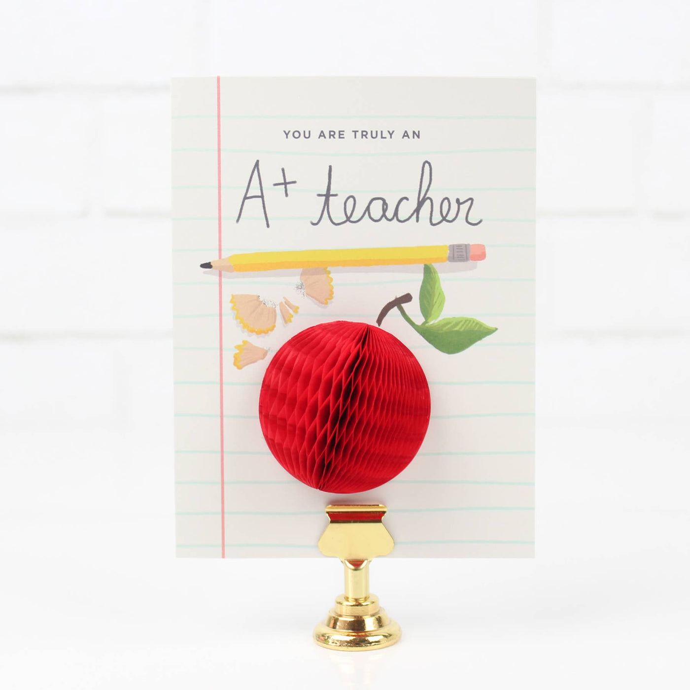 Pop-up Card - A+ Teacher