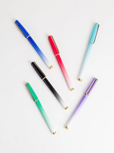 Catalina Colored Ink Felt Tip Pens, Set of 6