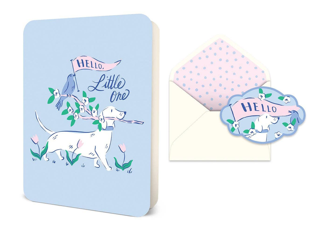 Hello, Little One Deluxe Card