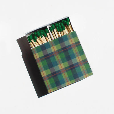 Forest Flannel Square Matchbox