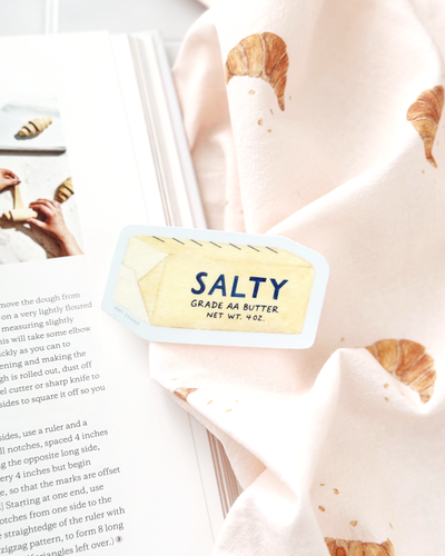 Salty Butter Stick- Vinyl Sticker