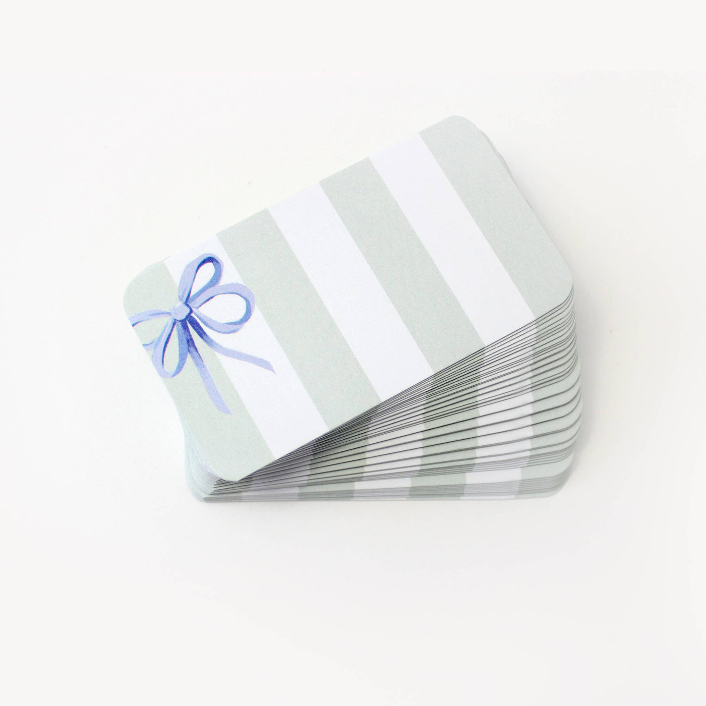 Pocket Notes™ - Blue Bow Stripes