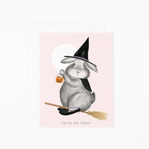 Bunny Witch Trick or Treat