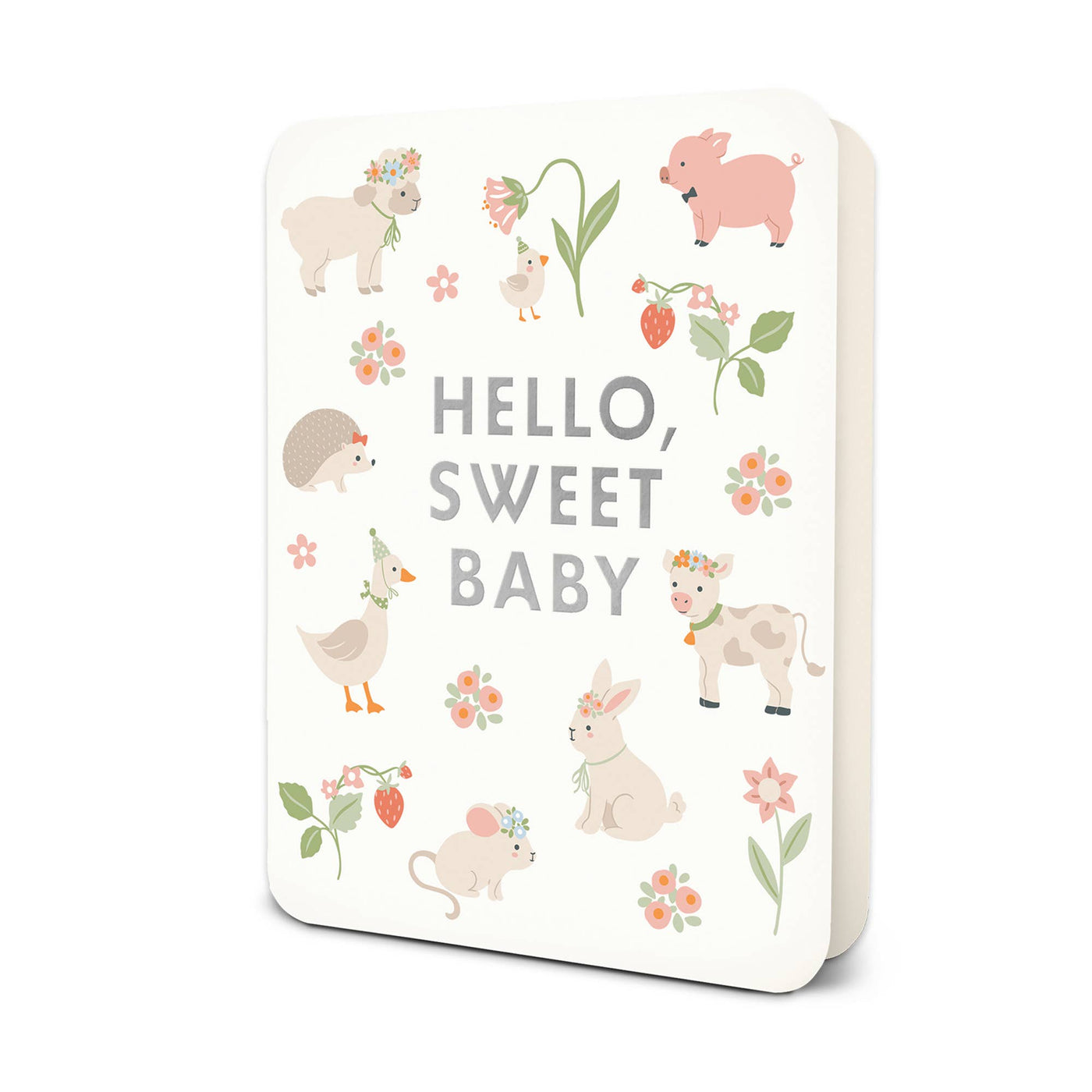 Hello, Sweet Baby Friends Greeting Card