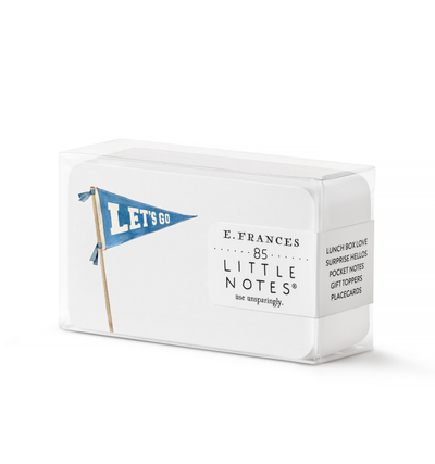 Let's Go Pennant Little Notes® | Pep Rally & Game Day notes