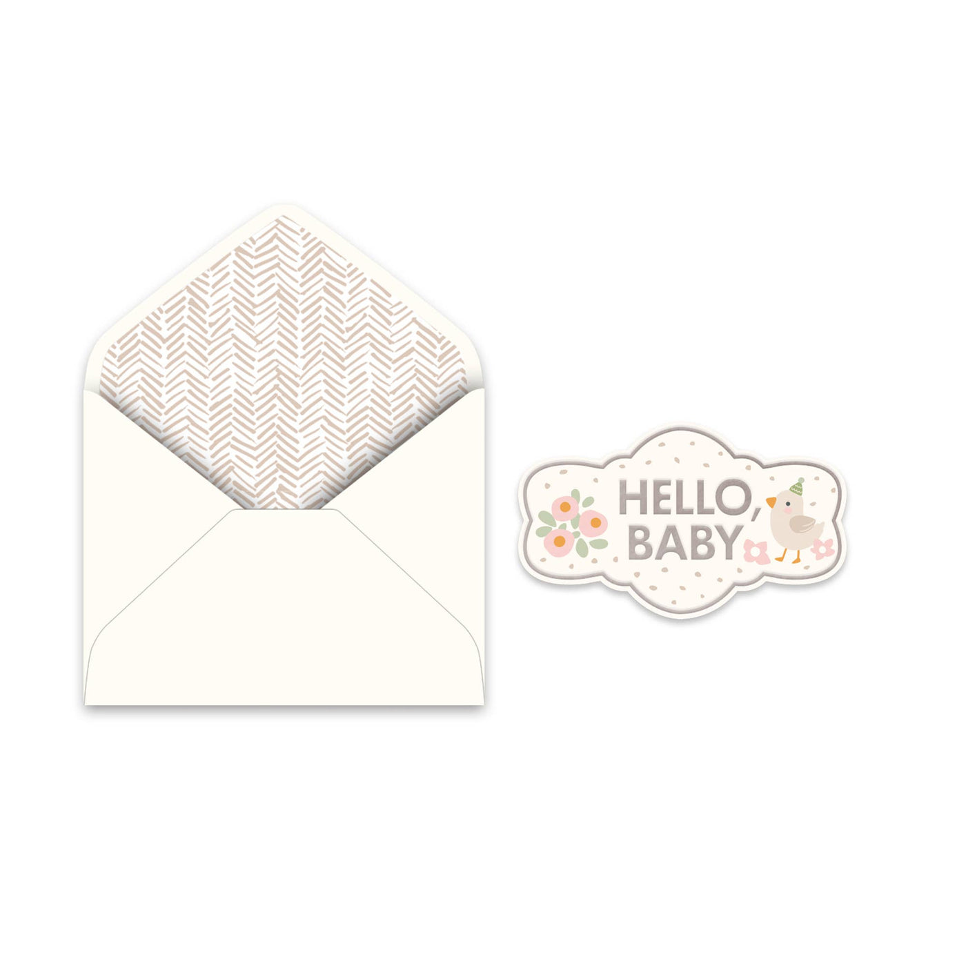 Hello, Sweet Baby Friends Greeting Card