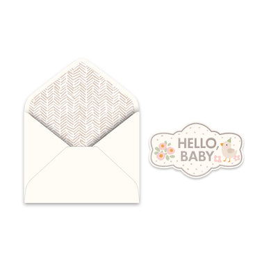 Hello, Sweet Baby Friends Greeting Card