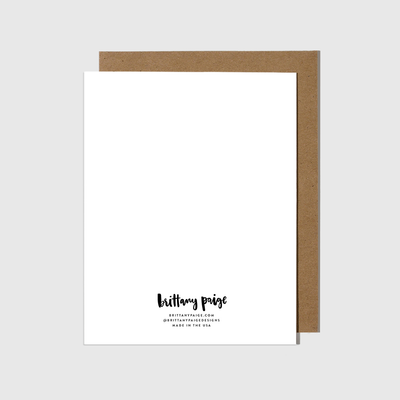 Open Bar Wedding Card