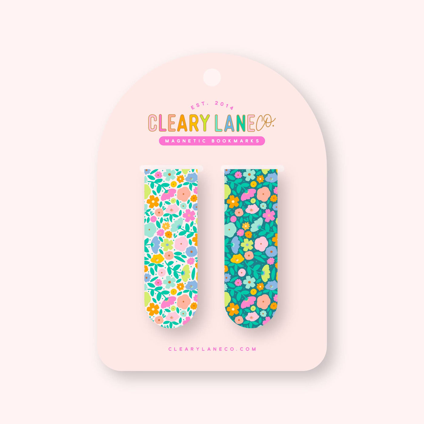 Magnetic Bookmark Set: Rainbow Meadows